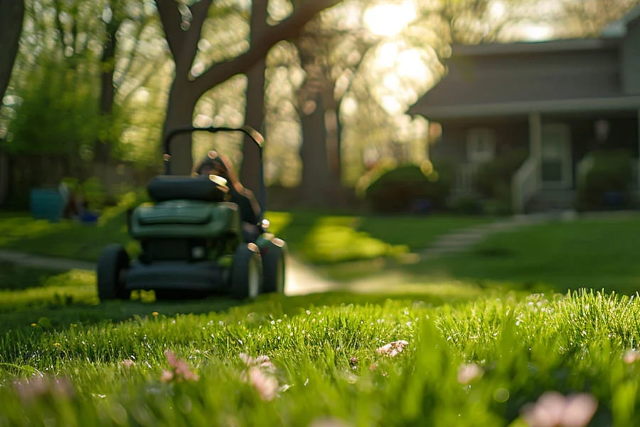 best self propelled electric lawn mower